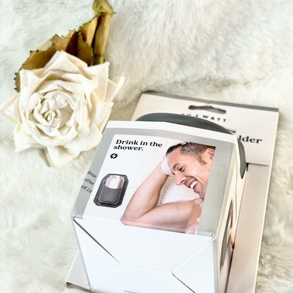 New with tag SHOWER DRINK HOLDER STAYS PUT Easy to apply GRAY #showerdrinkholder - Picture 5 of 5
